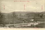 En venant de Ramonchamp - Les Ballons d'Alsace et de Servance et le Château-Lambert